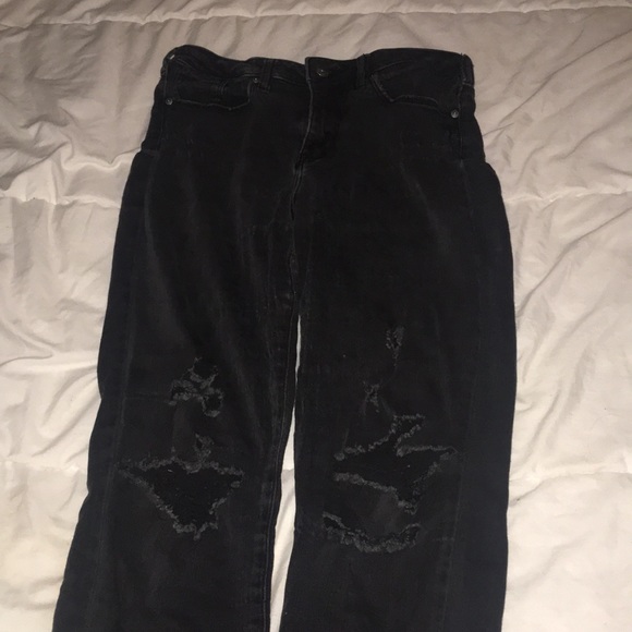 Black Ripped Skinny Jeans - Picture 2 of 7